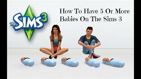 How many babies can a Sim have at once?