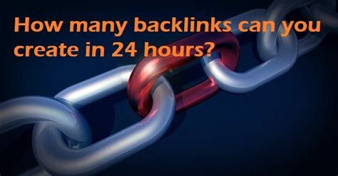 How many backlinks can you get in a month?