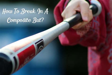 How many balls does it take to break in a composite bat?