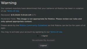 How many bans until a permanent ban on roblox?