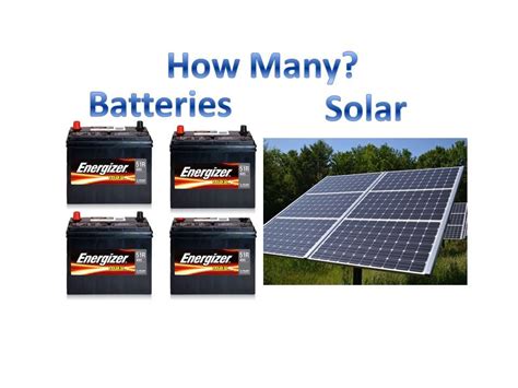 How many batteries are needed to power a house?