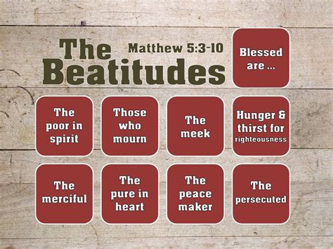 How many blessings are there in Matthew 5?