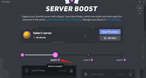 How many boosts for level 2 Discord?