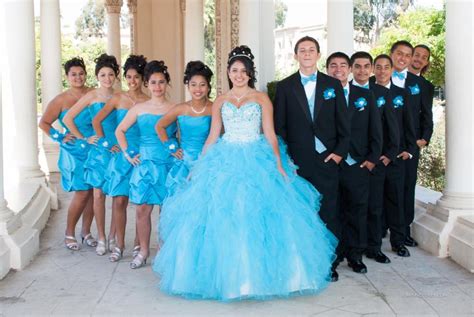 How many boys are in a quinceañera?