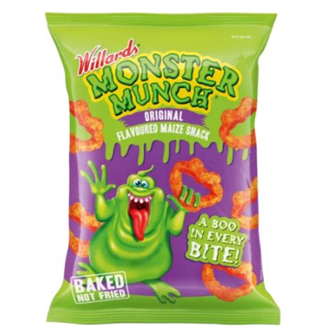 How many calories are in 100g of Monster Munch?