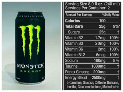 How many calories are in a Monster Ripper?