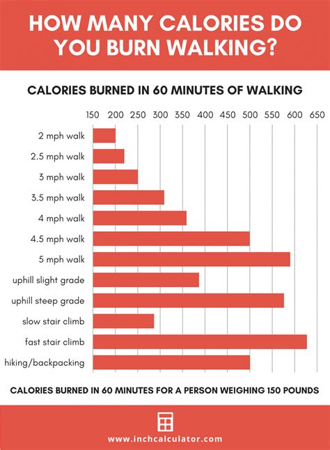 How many calories burned 10 km walking?