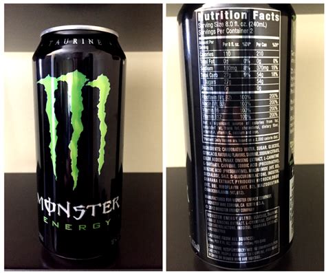 How many calories in a can of Monster Punch?