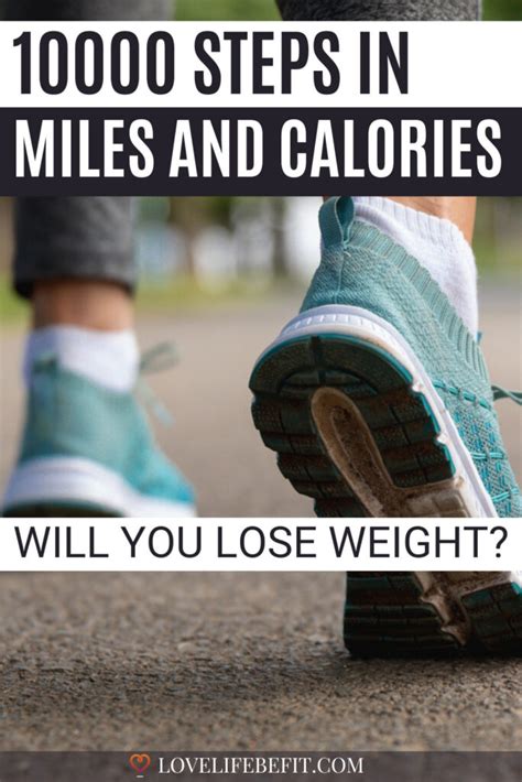 How many calories is 10,000 steps?