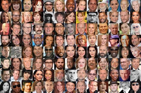 How many celebrities does the average person recognize?