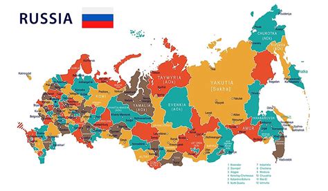 How many cities do Russia have?