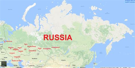 How many cities in Russia?