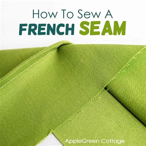 How many cm is a French seam?