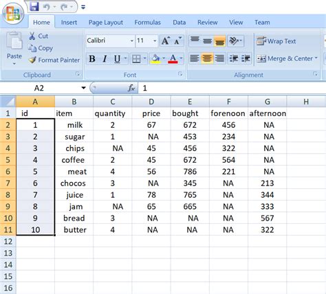 How many columns can a CSV file have?
