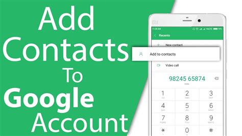 How many contacts are in my Google account?