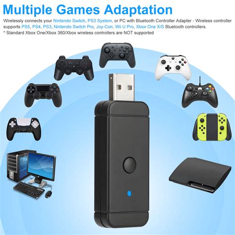 How many controllers can you connect to a Bluetooth adapter?