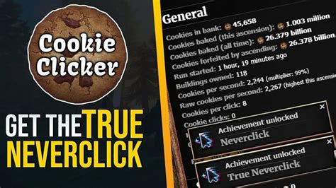 How many cookies for neverclick?