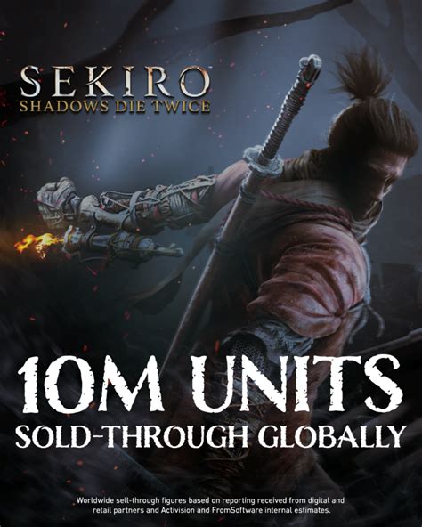 How many copies of Sekiro sold?