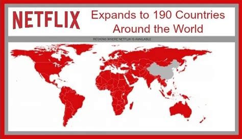 How many countries does Netflix operate in?