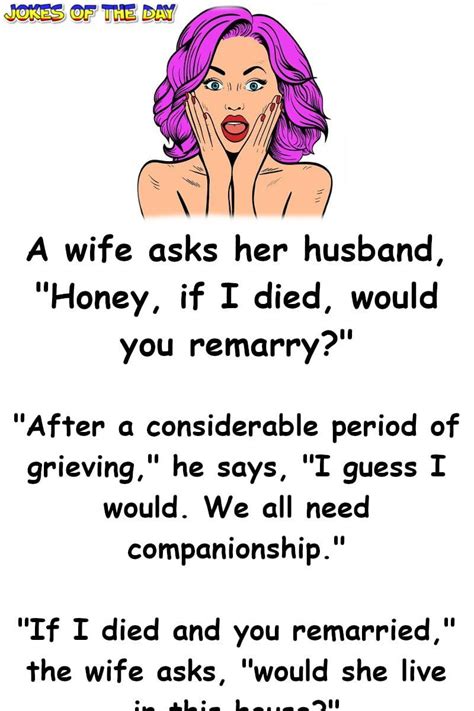 How many days can a wife live without her husband?