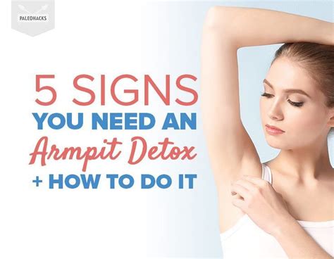 How many days does it take to detox your armpits?