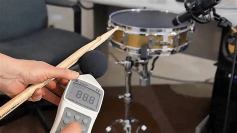 How many decibels is a drum set?