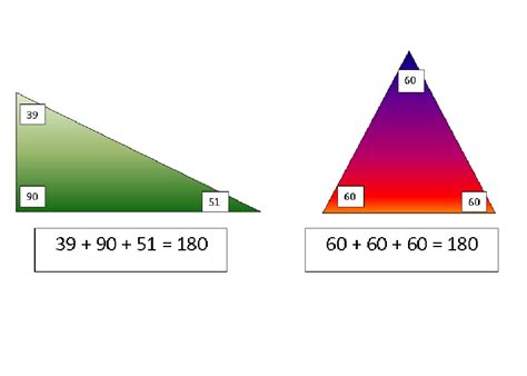 How many degrees is a triangle?