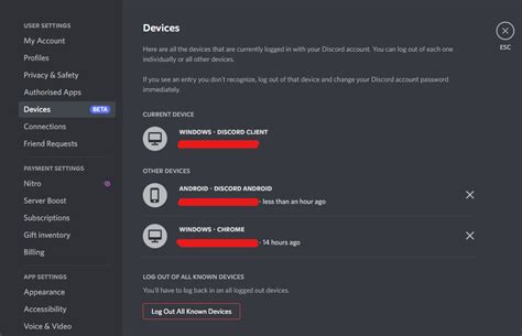 How many devices can you have logged into Discord?