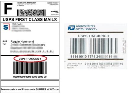 How many digits are in a tracking number?