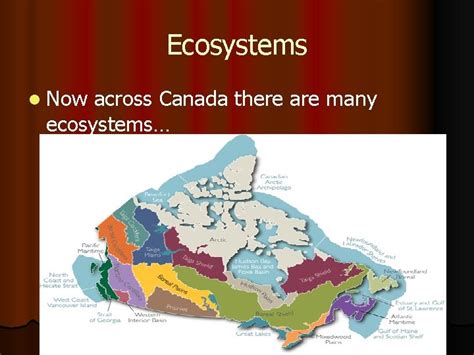 How many ecosystems are there in Canada?