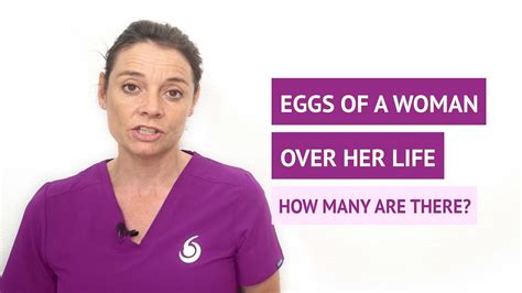 How many eggs does a woman give?