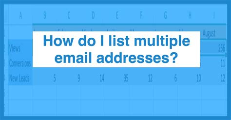How many email addresses should I have?