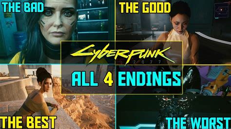 How many endings does Cyberpunk 2077 have?