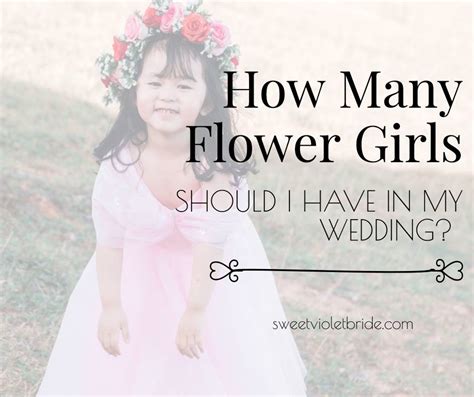 How many flower girls is too many?