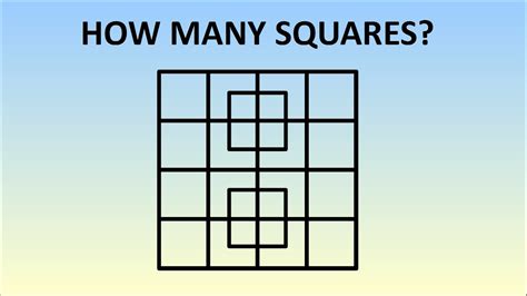 How many formulas are there for square?