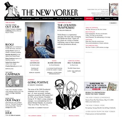How many free articles are there in New Yorker?
