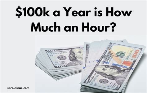 How many hours is 100k a year?