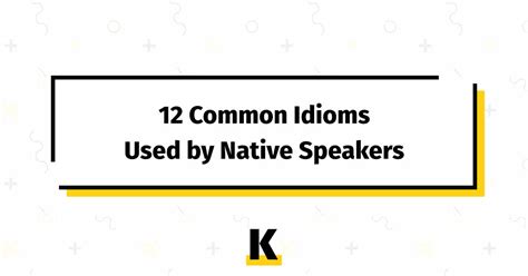 How many idioms does a native speaker know?