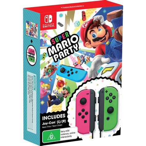 How many joy cons for Mario Party?