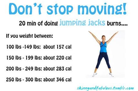 How many jumping jacks to burn 3500 calories?