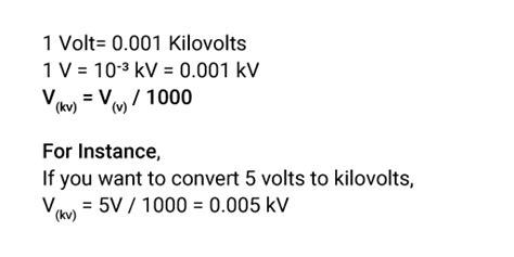 How many kV is 50000 volts?