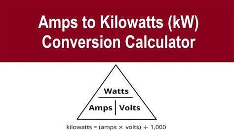 How many kW is 100 amps?
