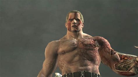 How many knife hits does it take to kill Krauser?