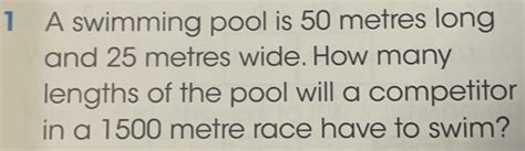 How many lengths of a 25m pool is a good workout?