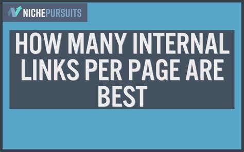 How many links per page for SEO?