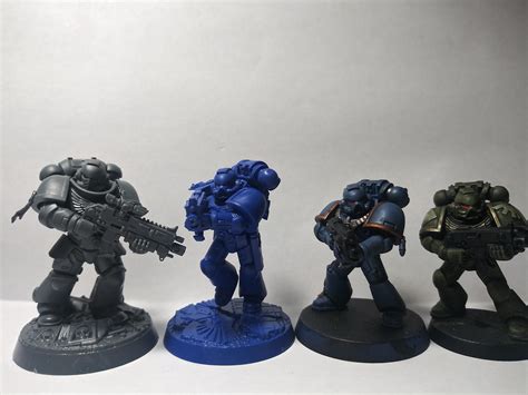 How many mm is a Primaris Space Marine?