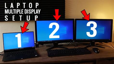 How many monitors can a laptop support?