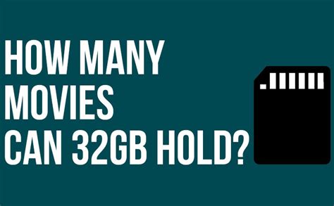How many movies is 32 GB?