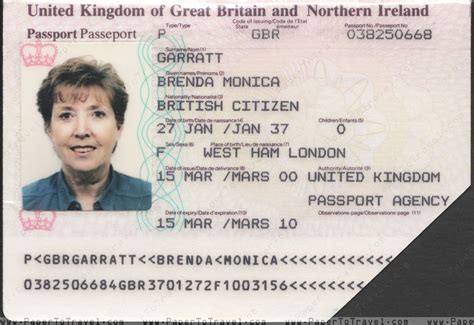 How many names can you have on a British passport?