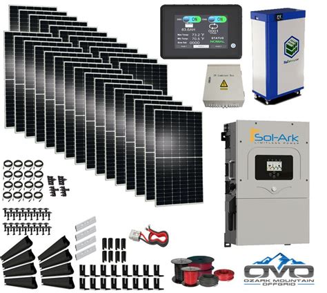 How many panels for 15kW battery?